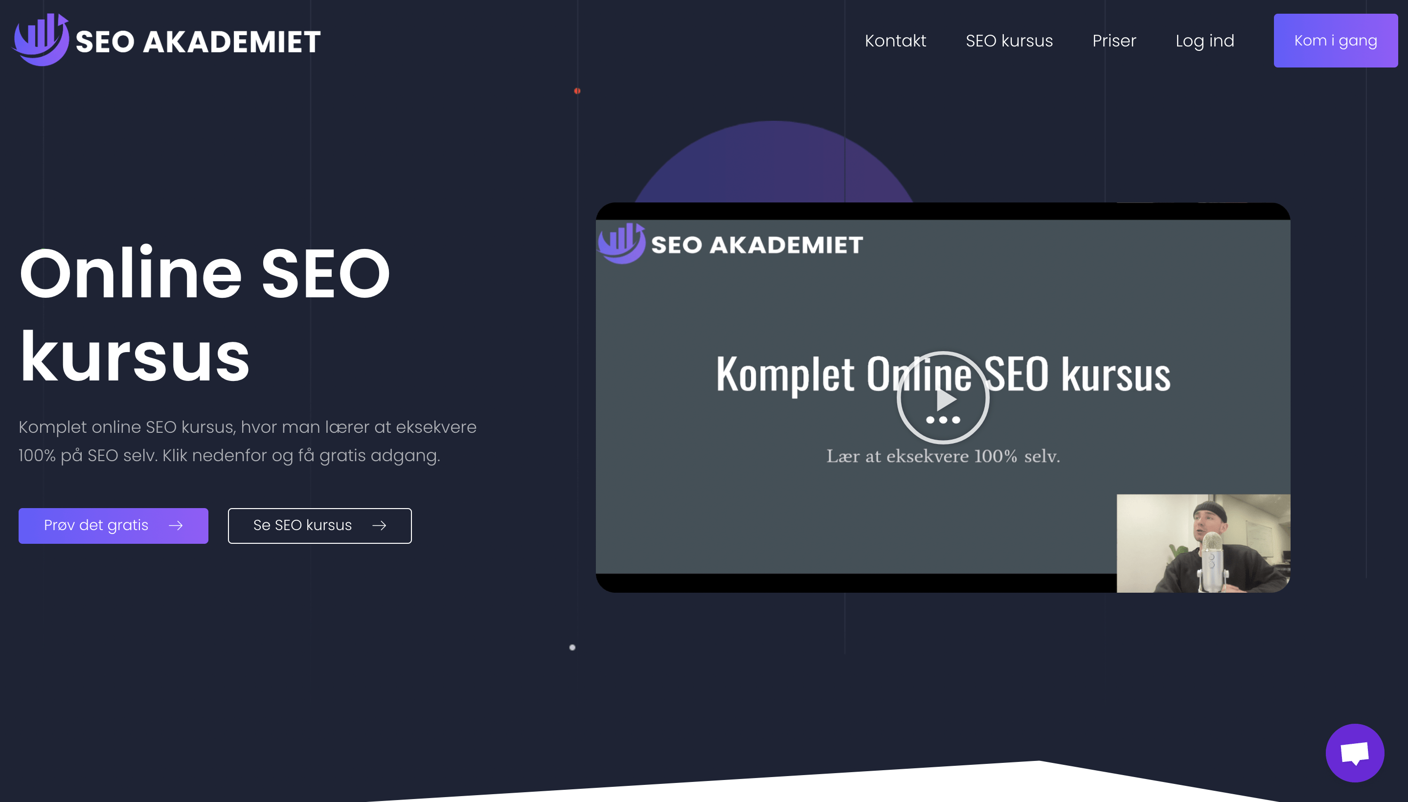 SEO-akademiet.com — Kursusplatform
