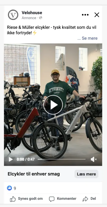Meta-annonce for Velohouse